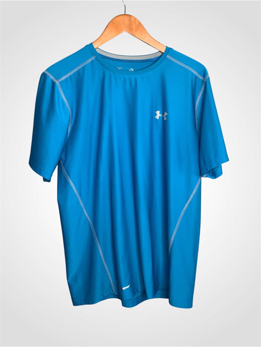Under Armour Bright Blue Short-Sleeve Performance Tee Men’s Large